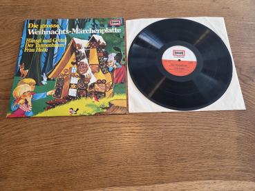Die grosse Weihnachts-Märchenplatte 1974 Europa Deutsche Pressung E2013 VG/VG+